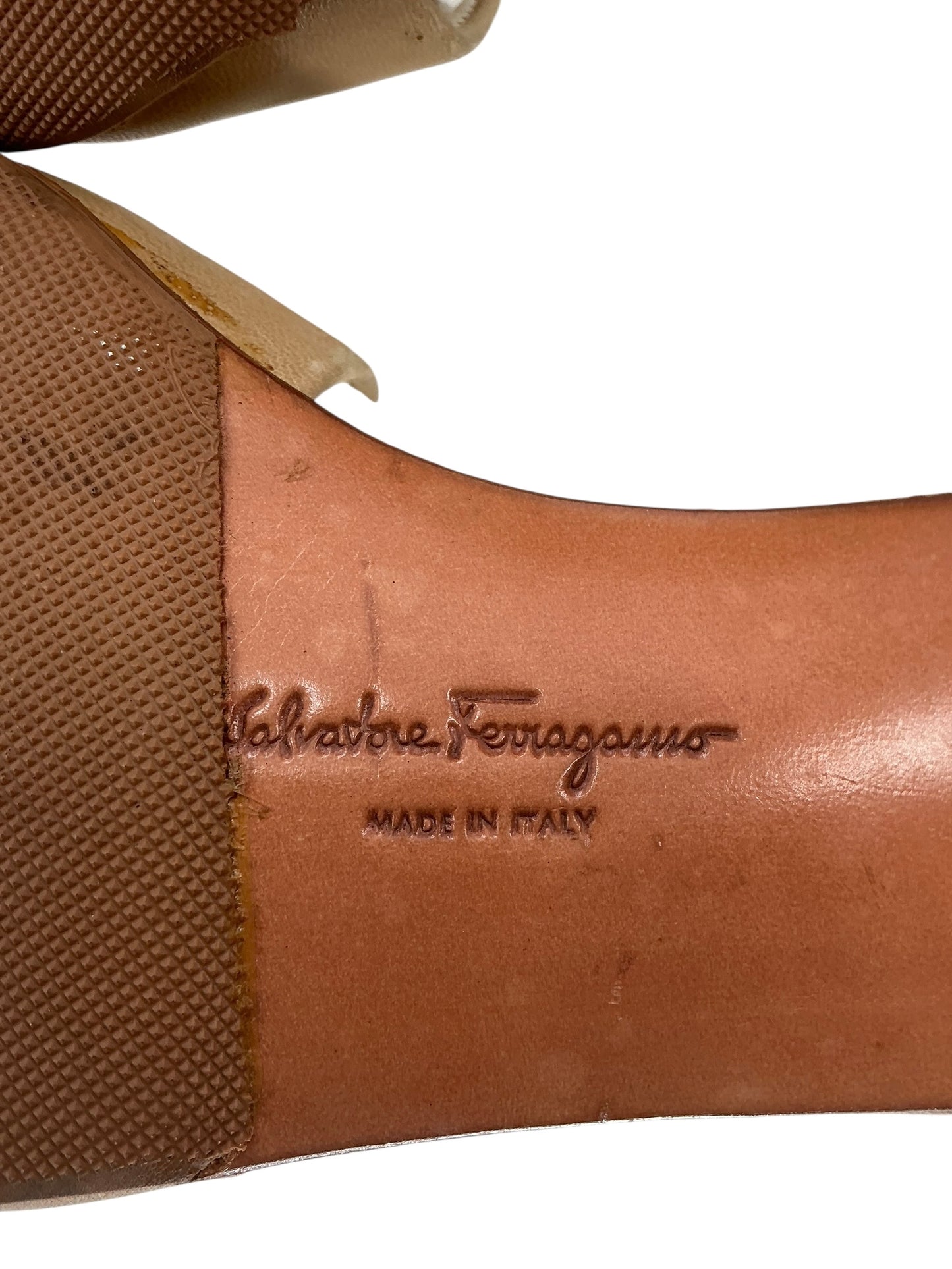 Salvatore Ferragamo Leather Mules