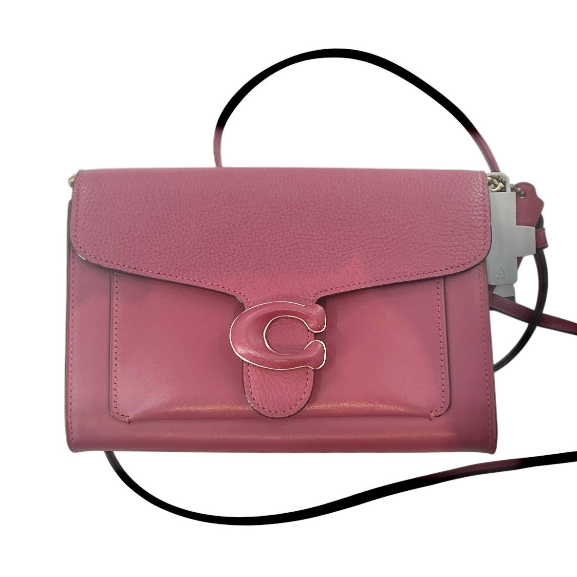 Coach Tabby Chain Clutch in Rouge Pink