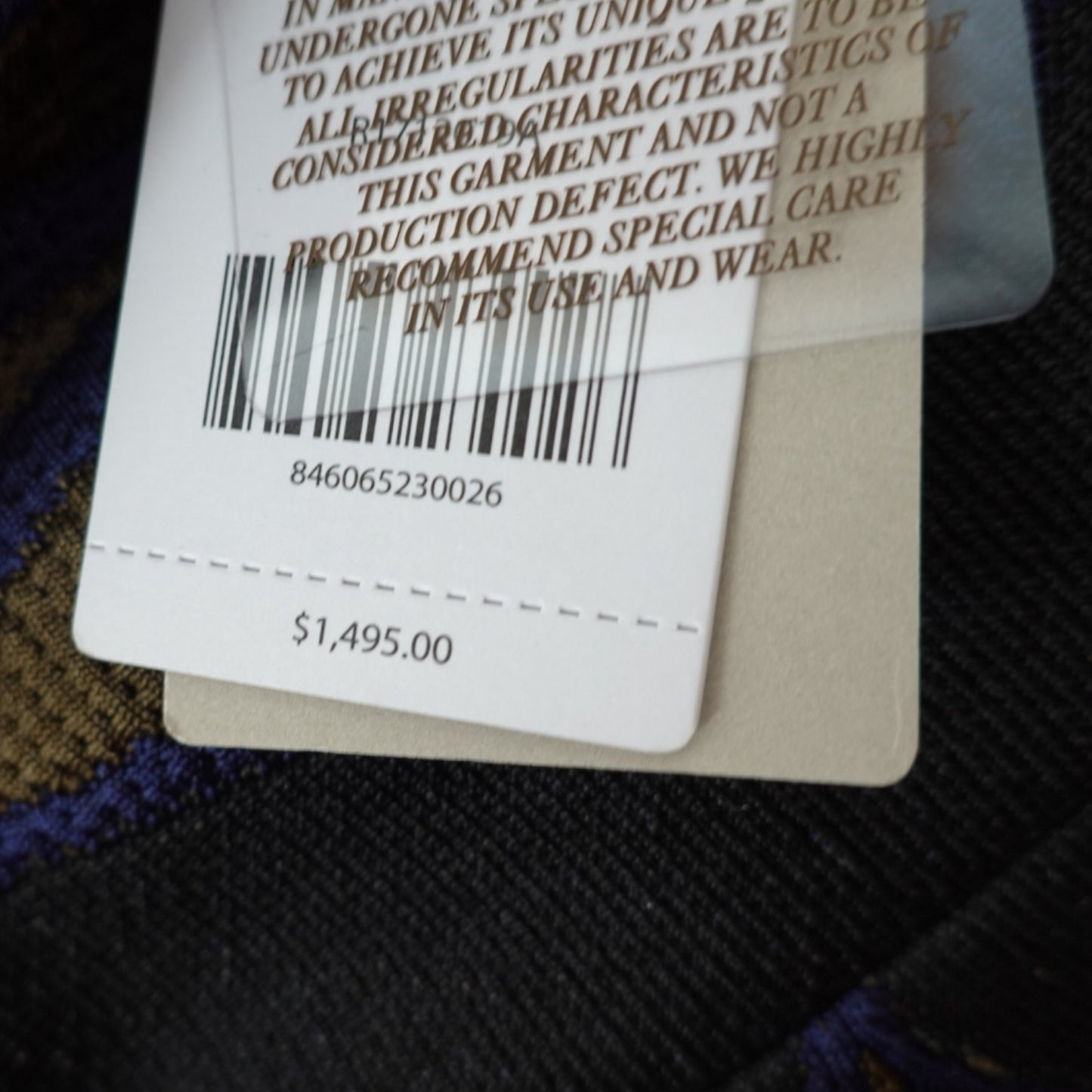 Jason Wu Indigo and Green Dress