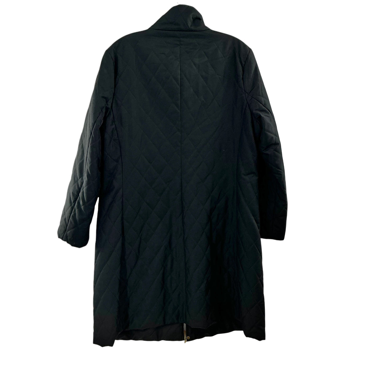 Burberry Black Diamond Quilted Long Coat