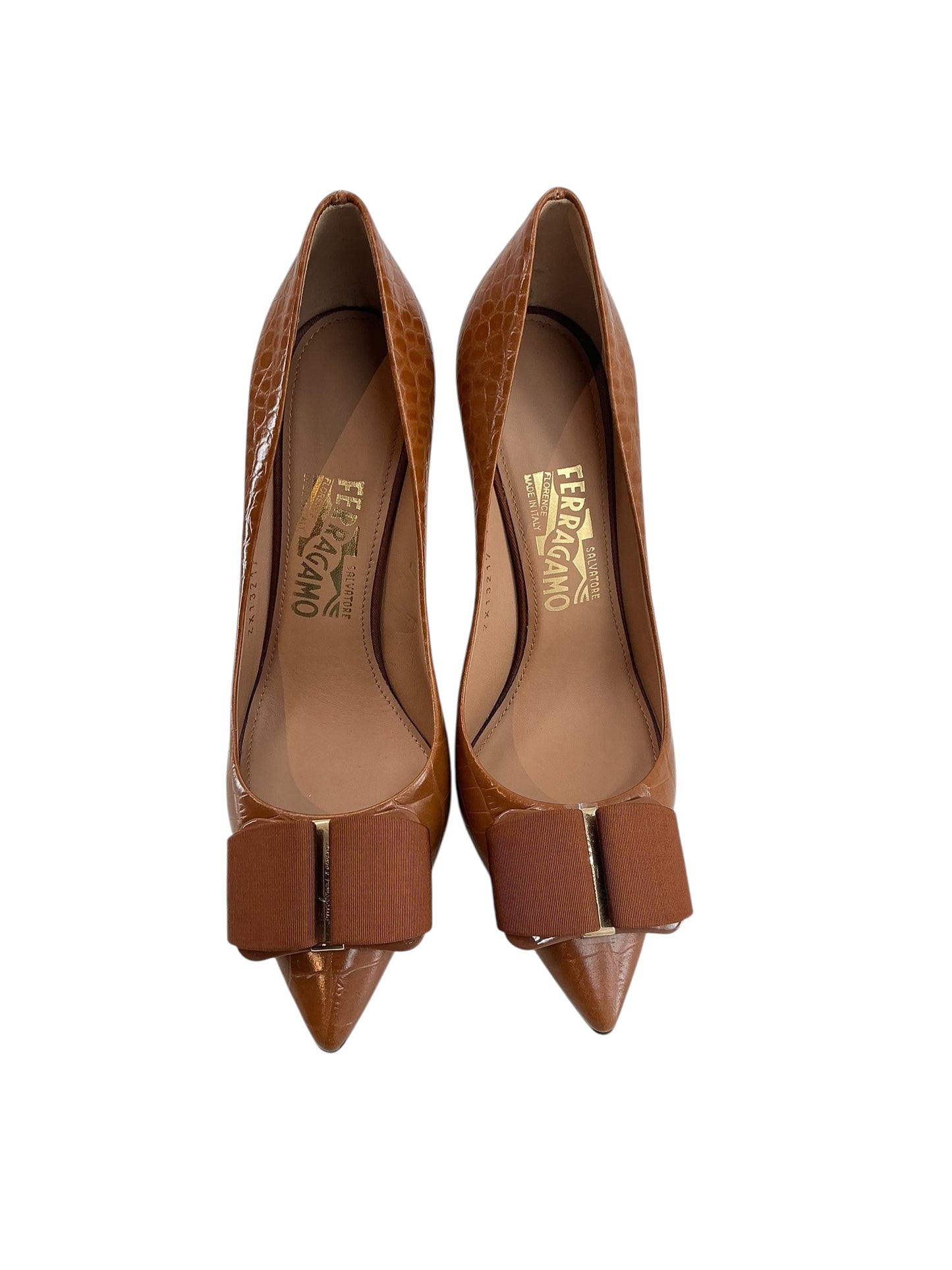 Salvatore Ferragamo Vera Bow Pumps