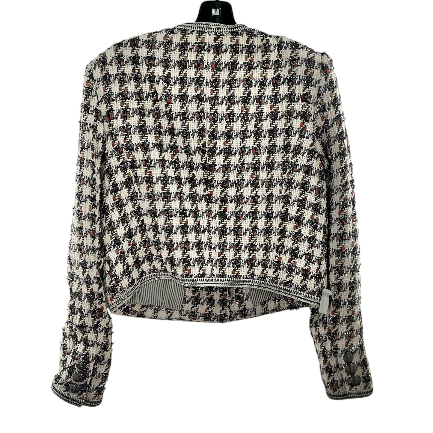 Veronica Beard Cirtane Houndstooth Tweed Jacket