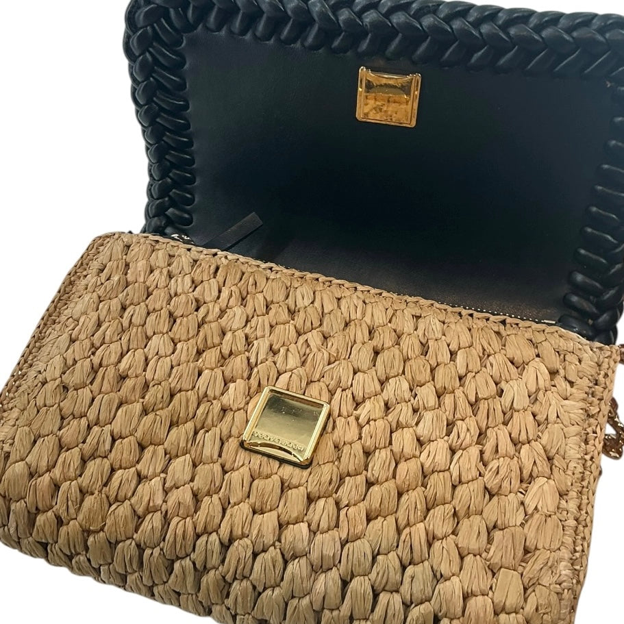 Tory Burch Emerson Raffia Chain Wallet