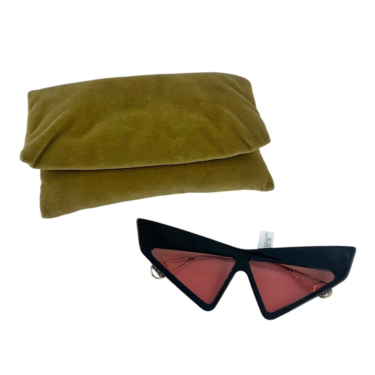Gucci Hollywood Forever Geometric Crystal Wings Sunglasses