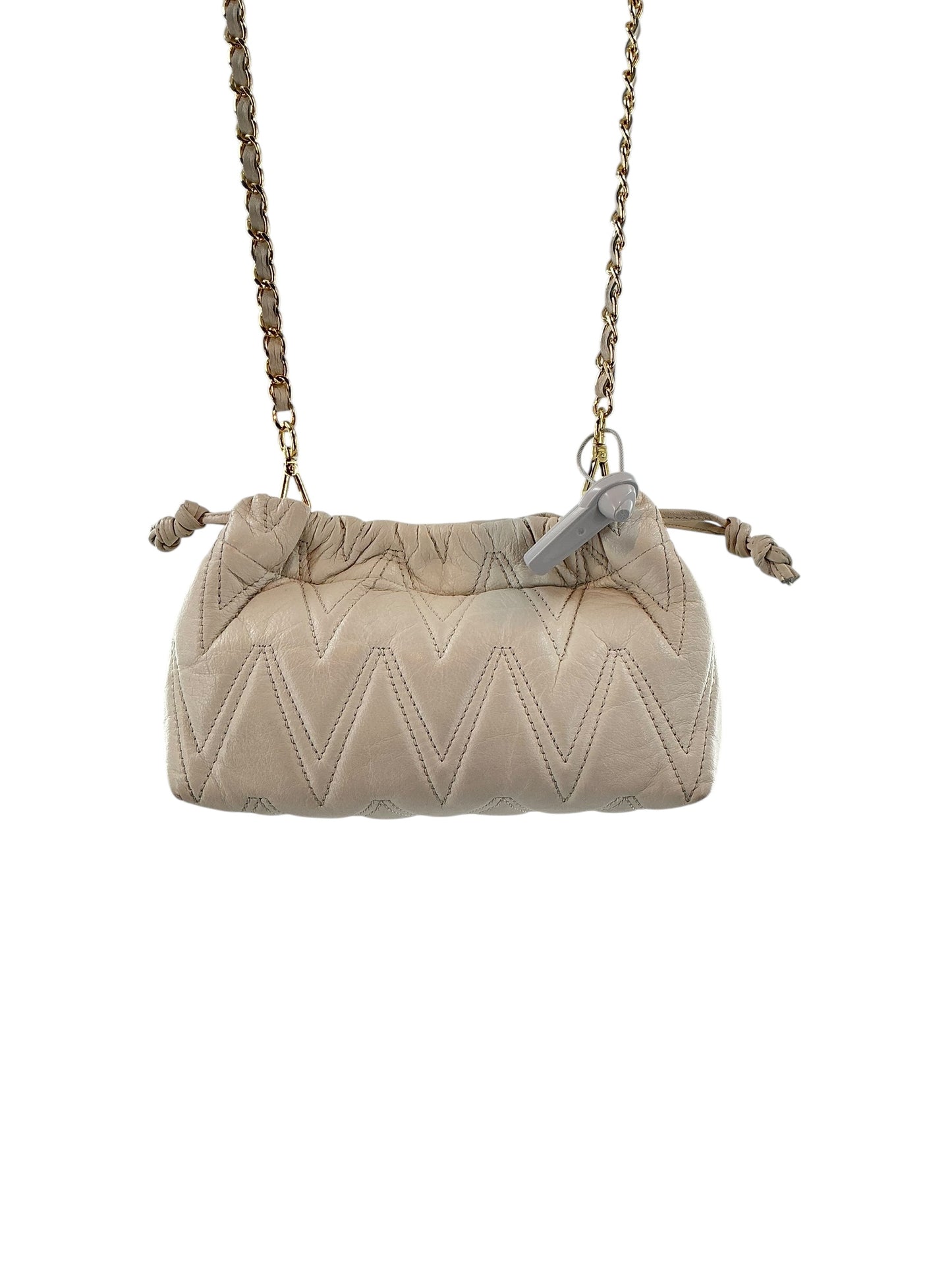 Valentino Cara Diamond Leather Crossbody Bag