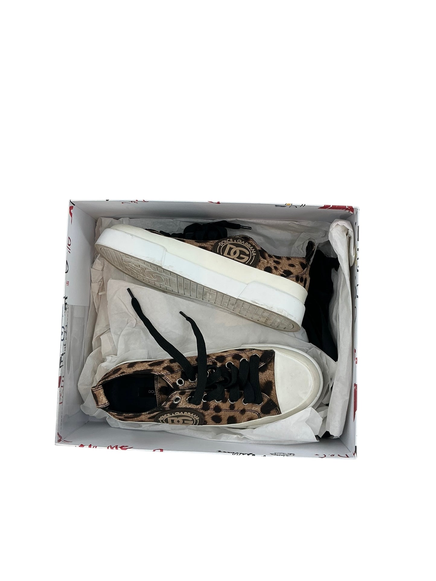 Dolce & Gabanna Animal Print Sneaker