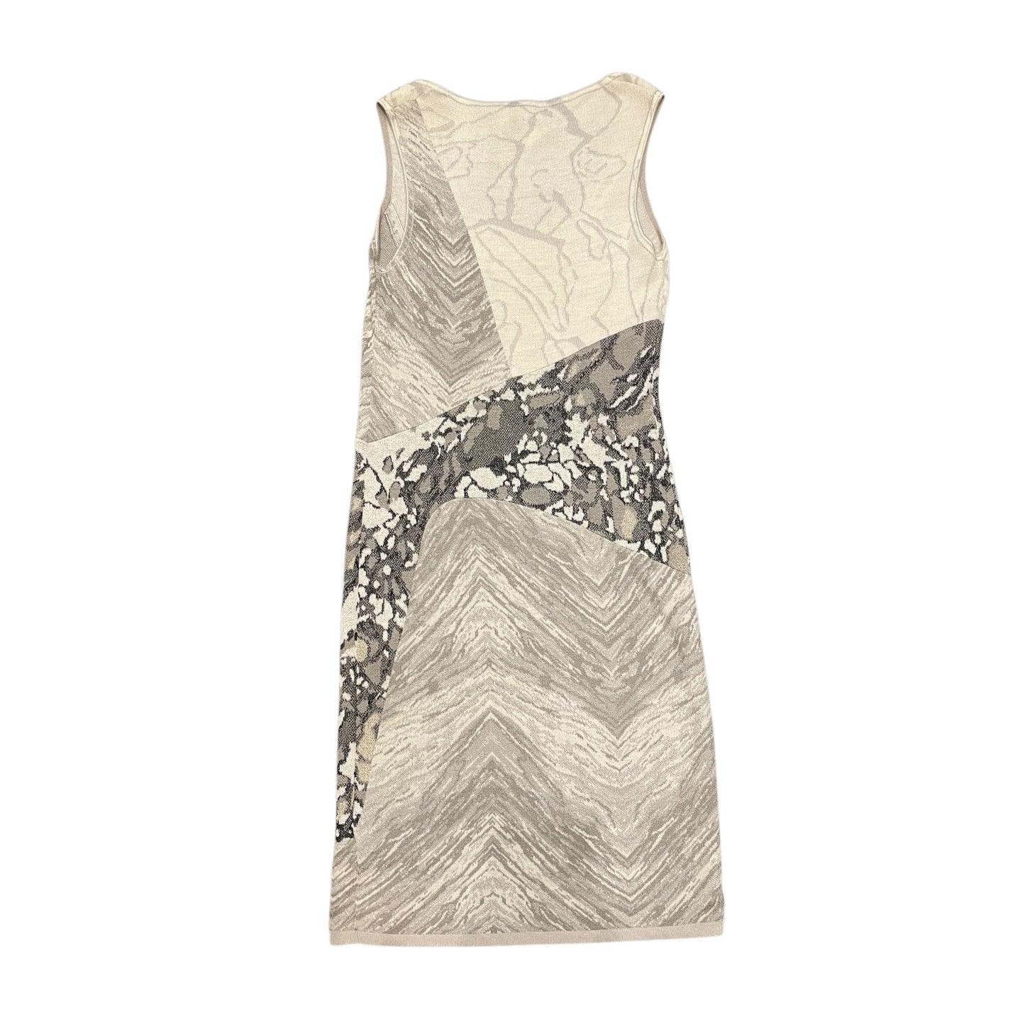 Missoni Knit Grey and White Dress