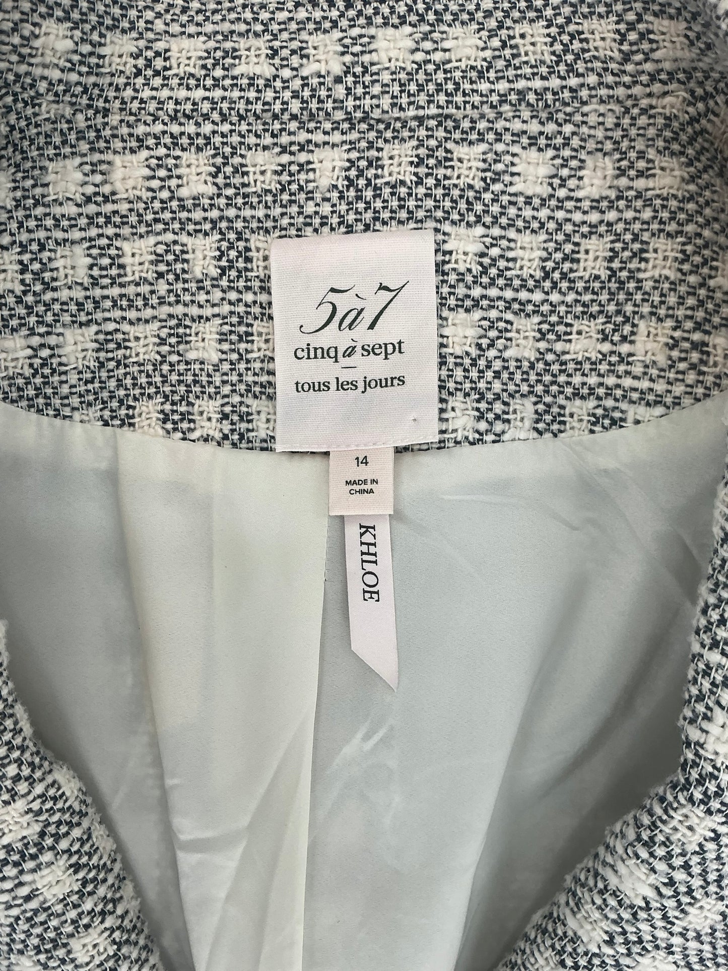 Cinq á Sept Blazer