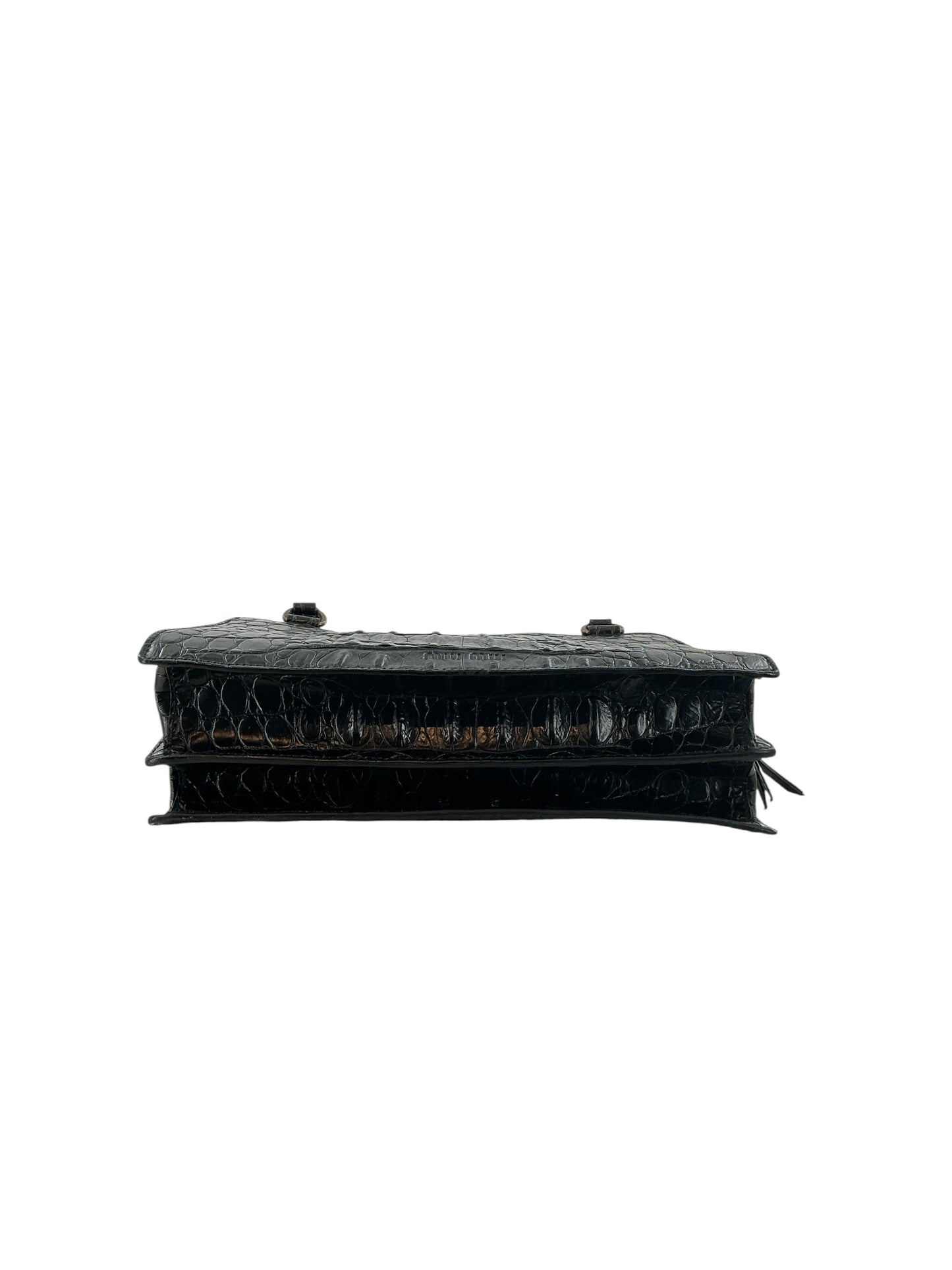 Miu Miu Crocodile Tote