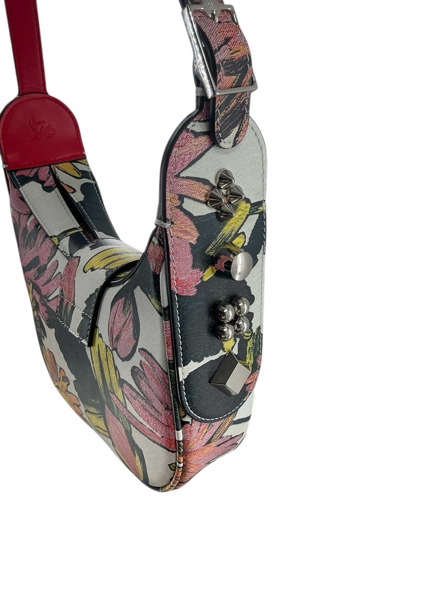Christian Louboutin Carasky Mini Floral Shoulder Bag