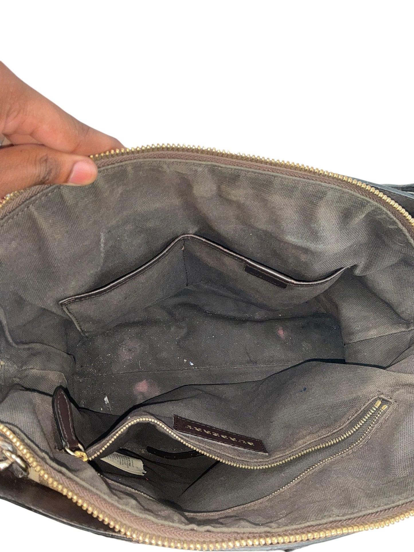 Burberry Haymarket Primrose Shoulder Bag