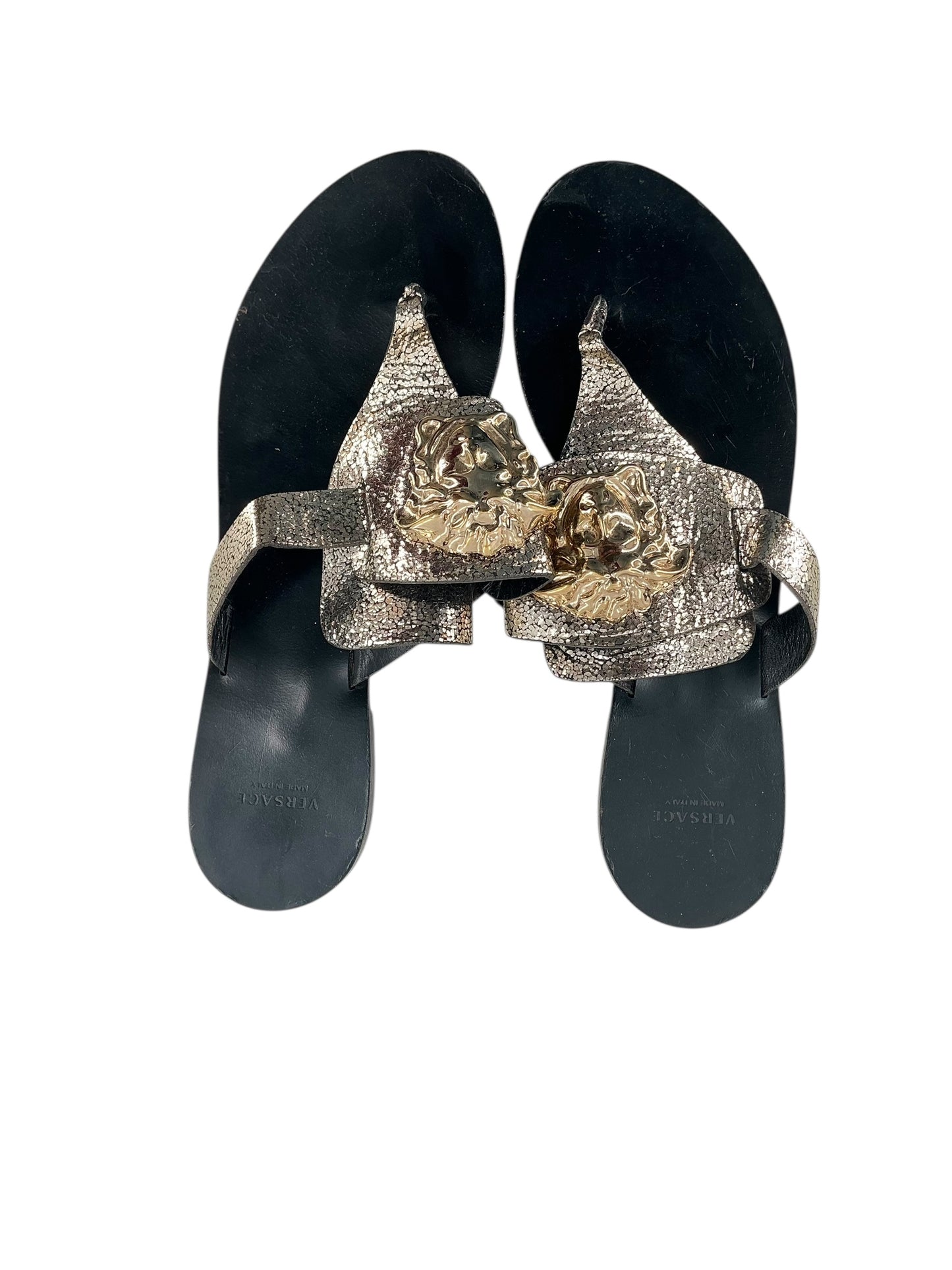 Versace Medusa Thong Sandals