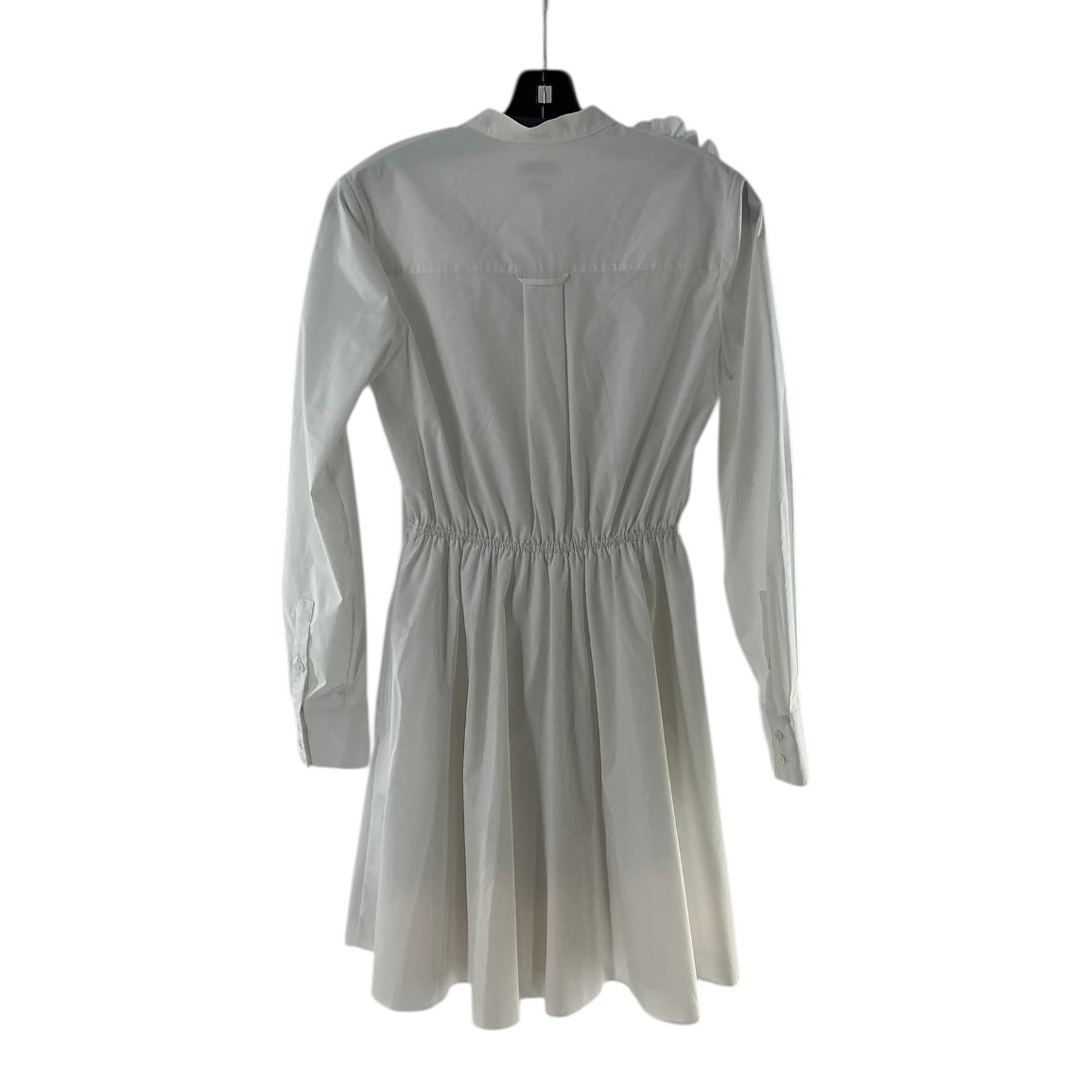 Jason Wu Floral Appliqué Poplin Shirt Dress