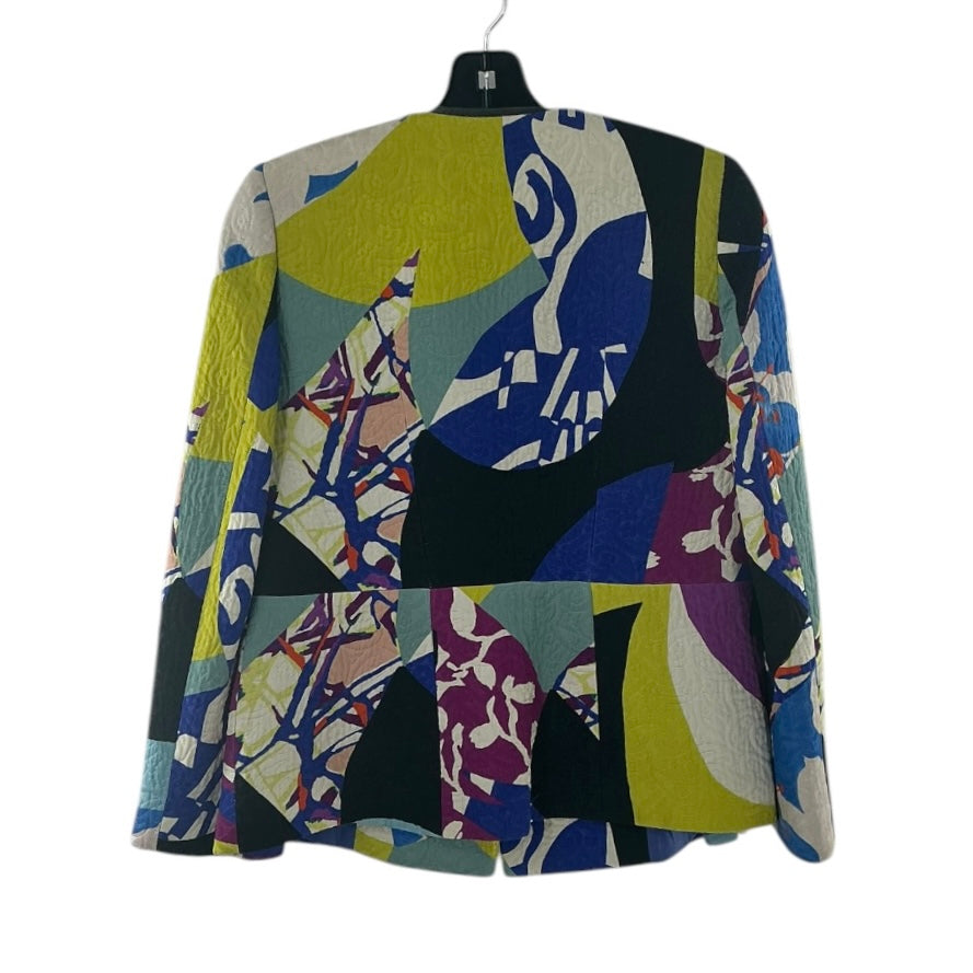 Etro Milano Abstract Patchwork Blazer Jacket