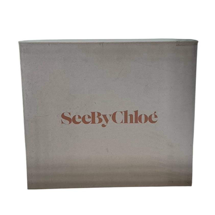 See by Chloé Lyna Suede Buckle Ankle Boots