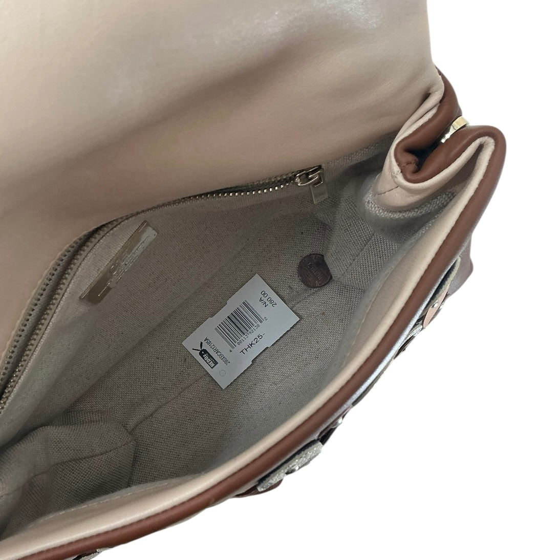 Carolina Herrera Camelot Leather Bag