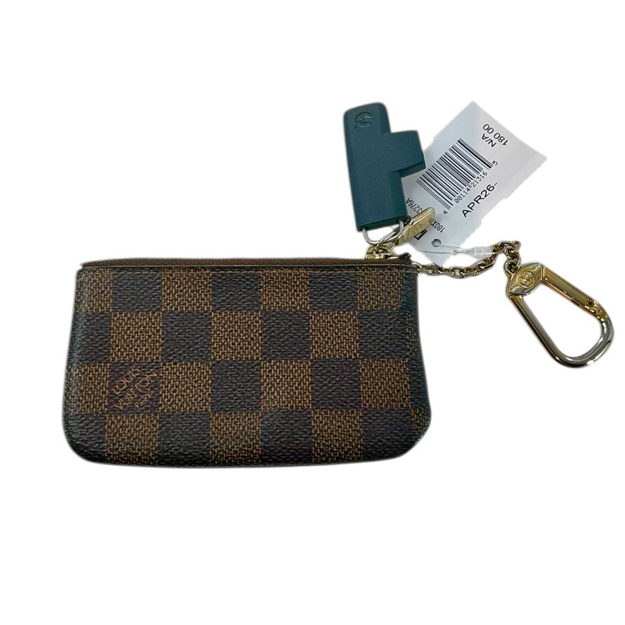 Louis Vuitton Damier Ebene Pochette Cles Key Pouch/Coin Purse