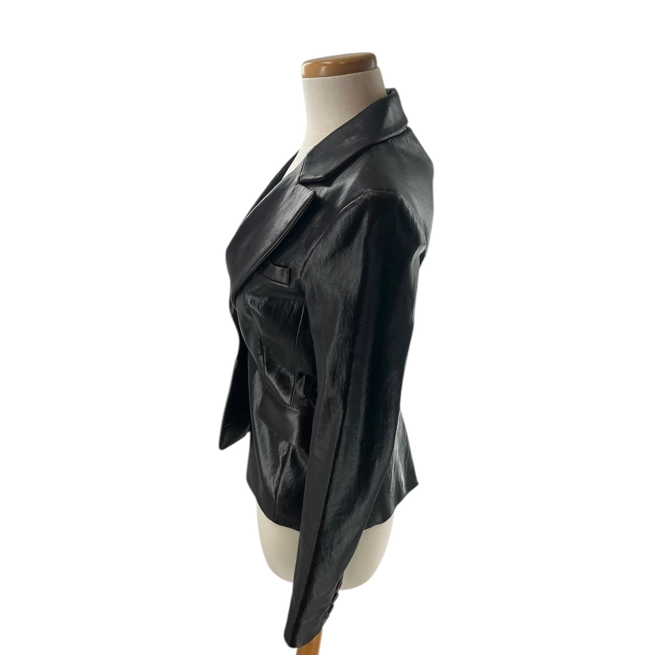 Theory Leather Blazer Jacket