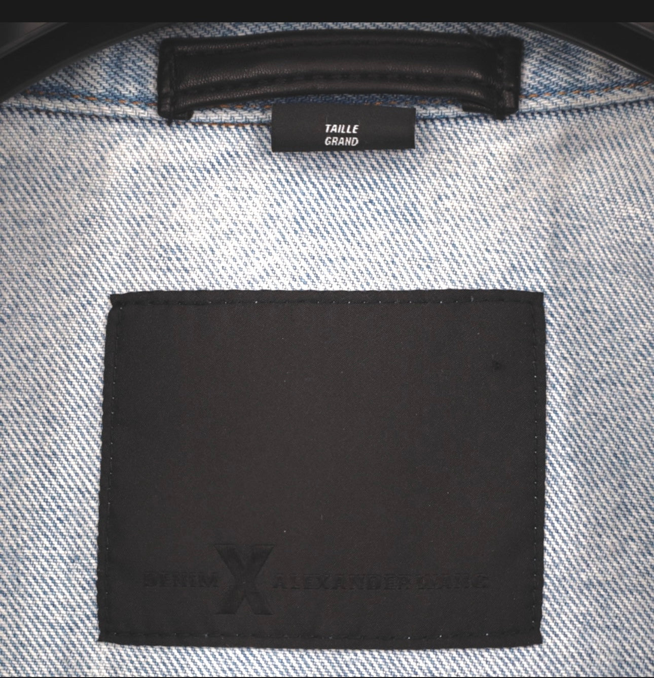 Alexander Wang Daze Zip Denim Jacket