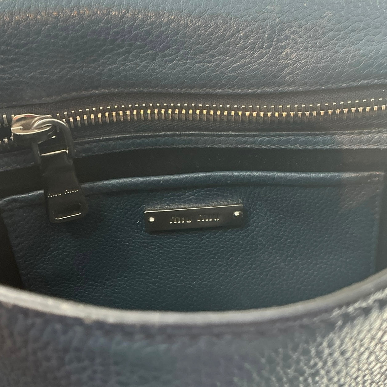 Miu Miu Madras Crossbody Bag