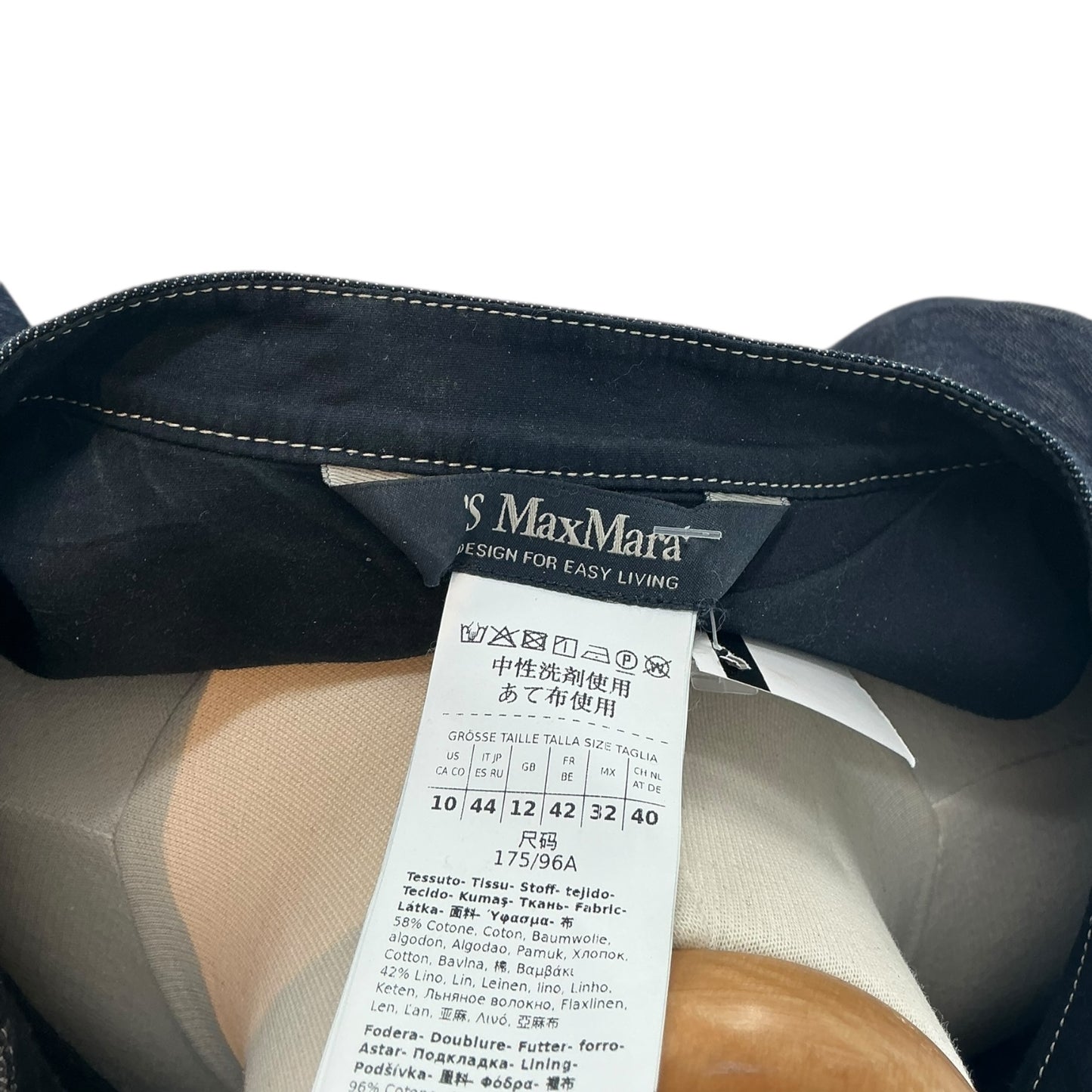 ‘S Max Mara Autore Pleated Denim Mini Dress