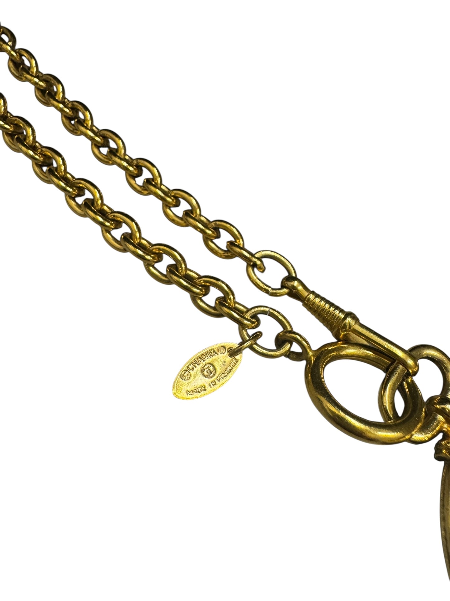 Chanel Magnifying Glass Vintage Necklace