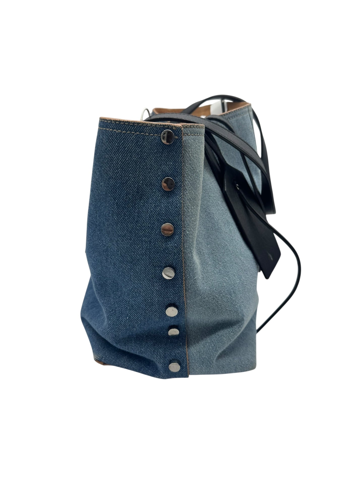Jimmy Choo Denim Twist Tote Bag
