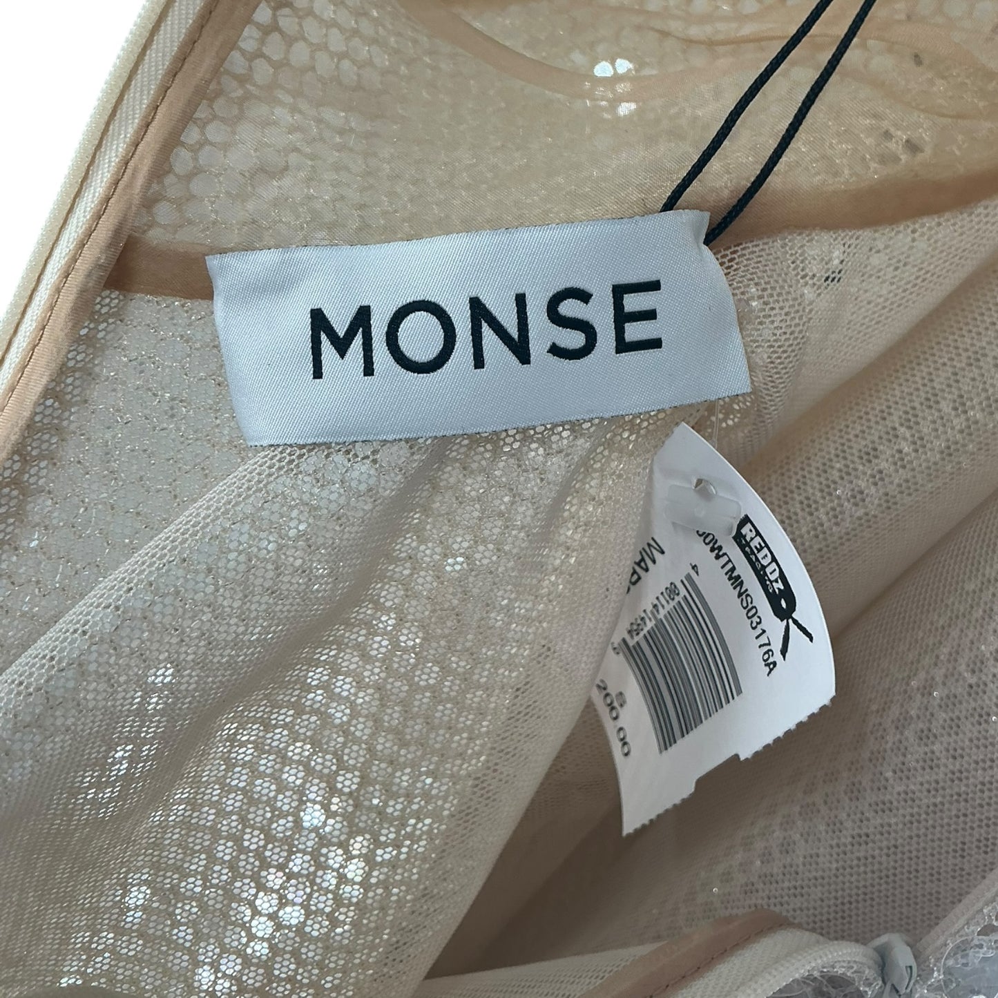 Monse Sequin Long-Sleeved Top