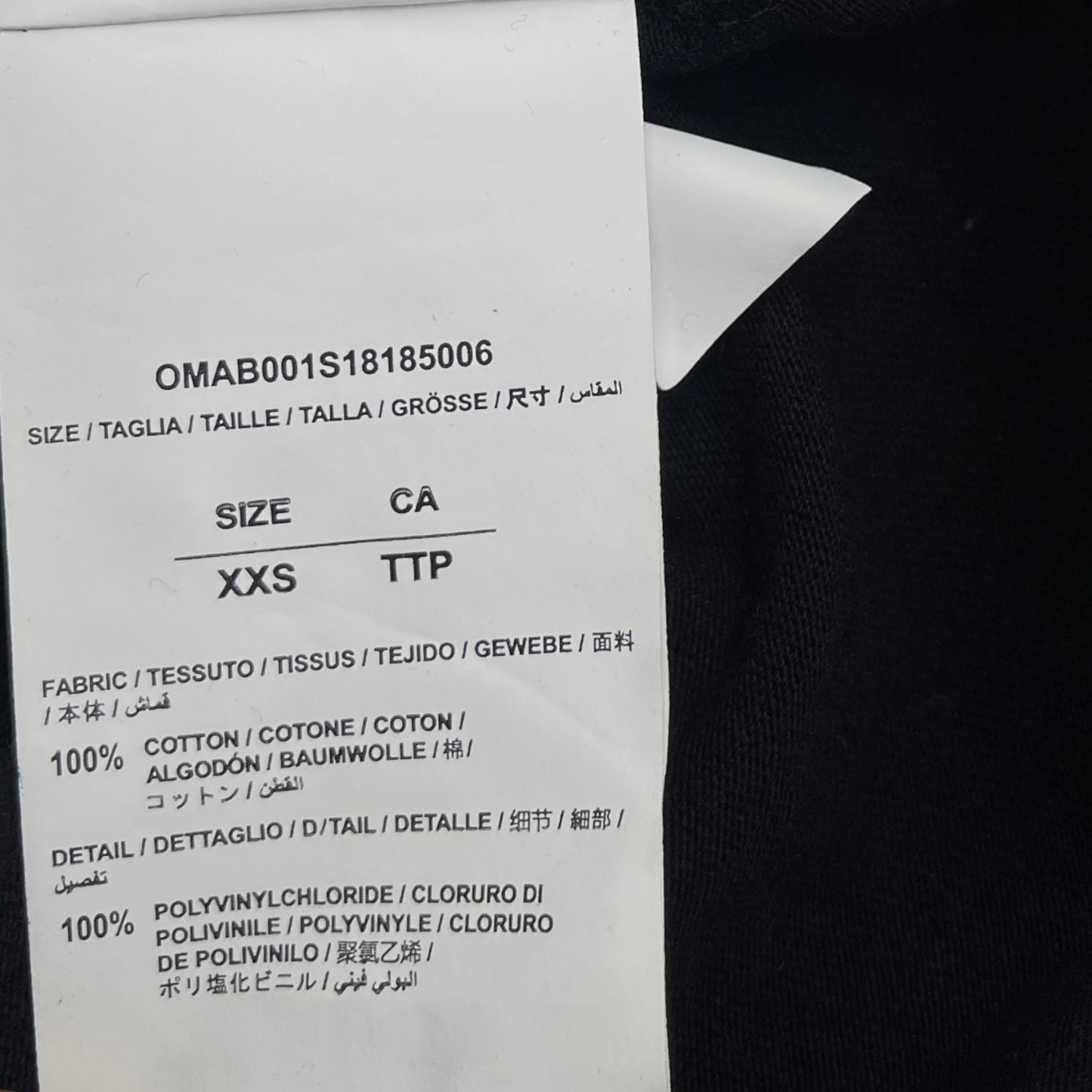 Off-White Firetape Long Sleeve T-Shirt