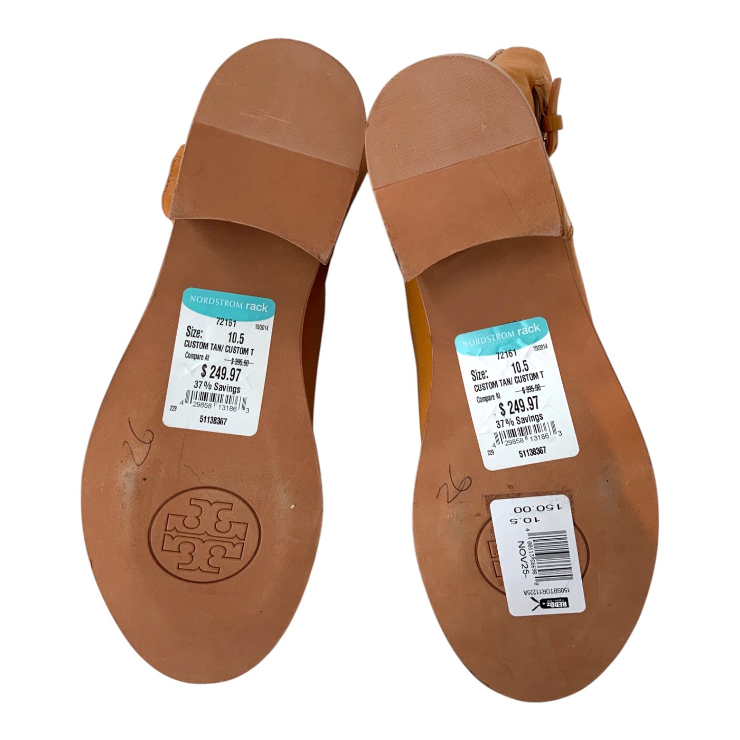Tory Burch Tan Ankle Booties
