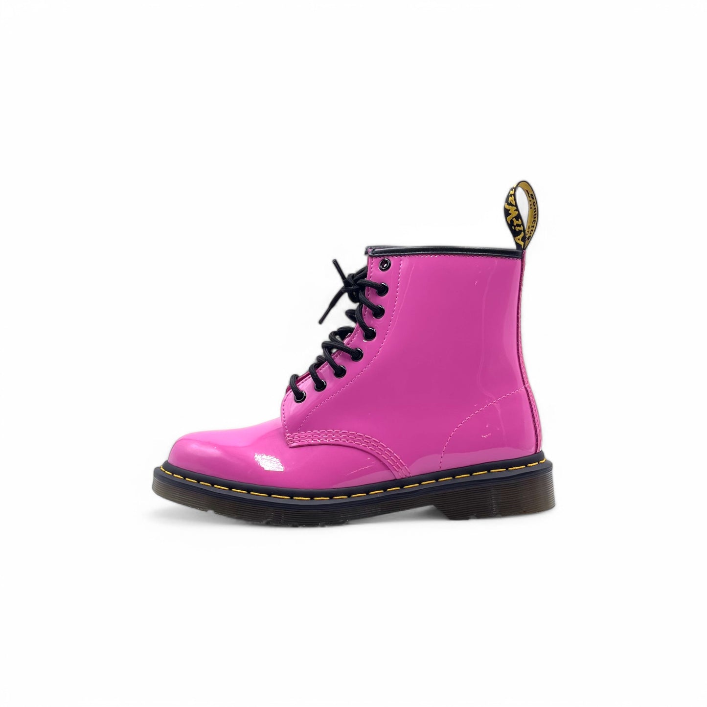 Dr. Martens Patent Leather Boots Pink