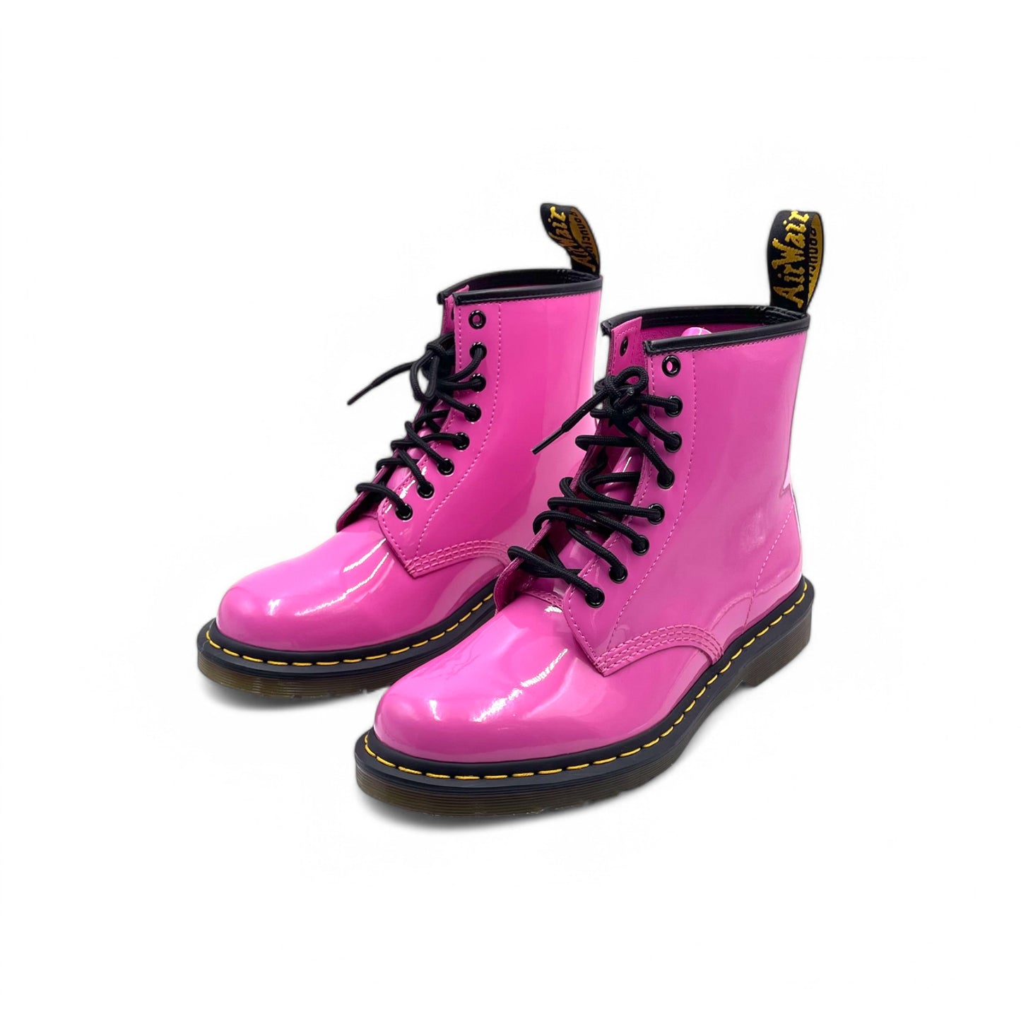 Dr. Martens Patent Leather Boots Pink