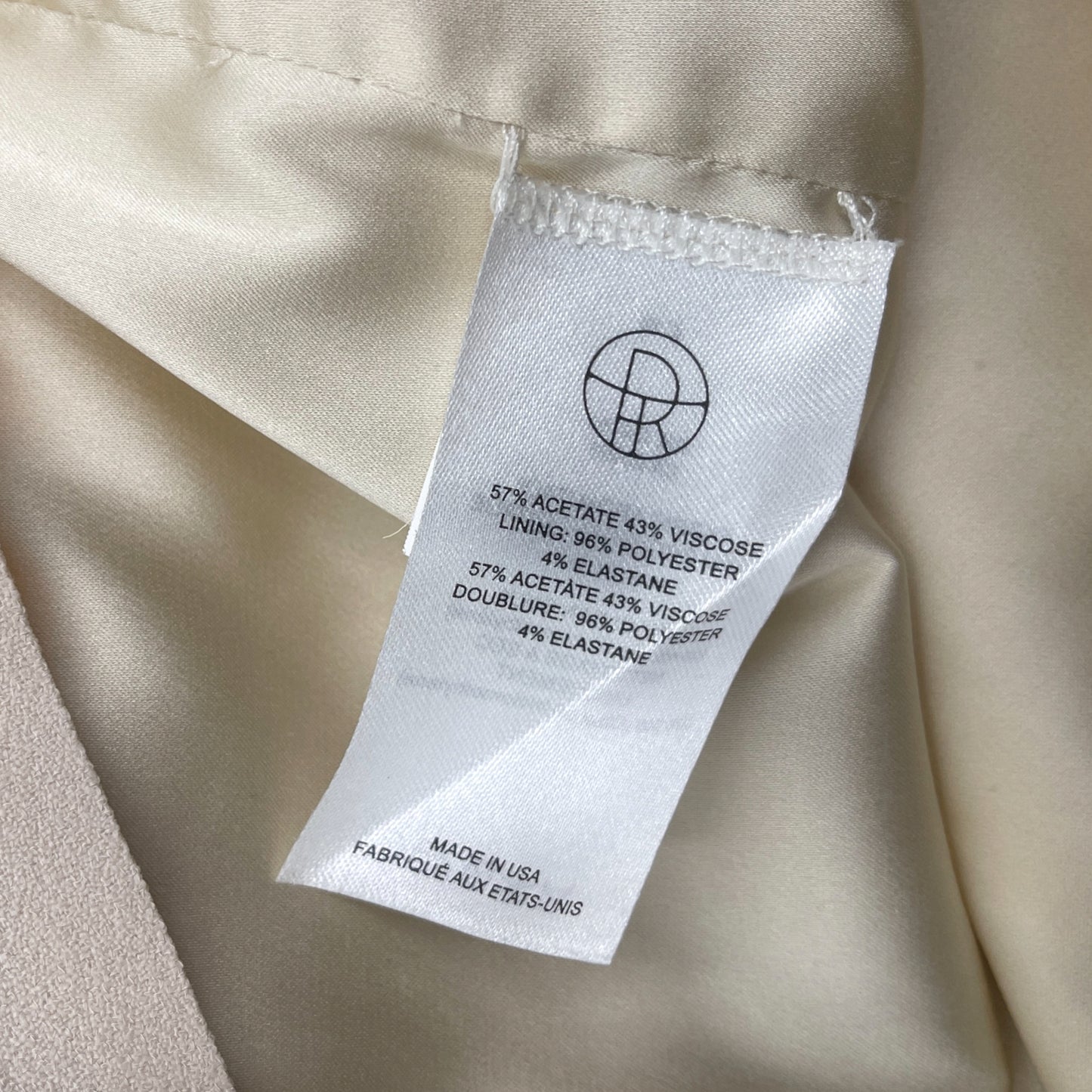 The Row Marina Cream Dress