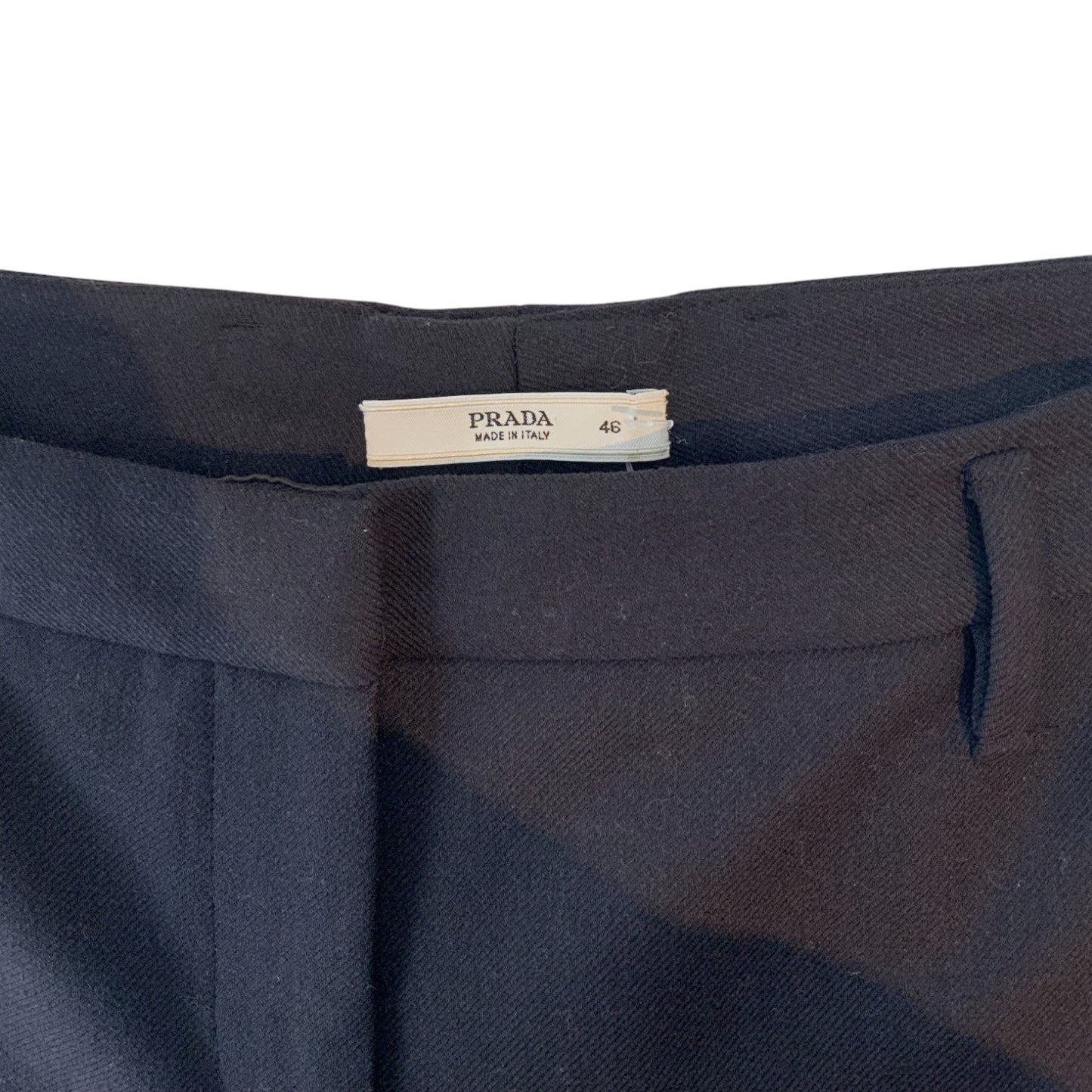 Prada Black/Brown Trousers