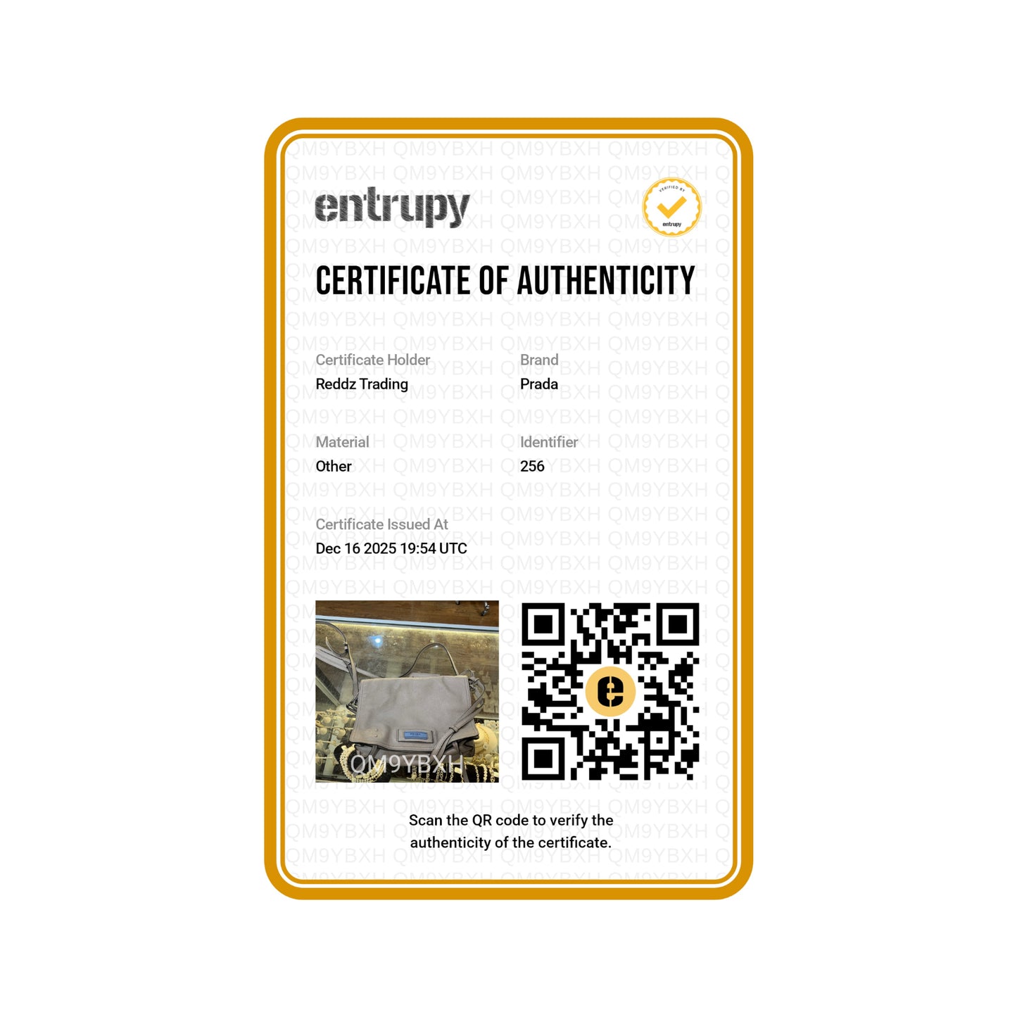 Prada Beige Leather Flap Messenger Bag