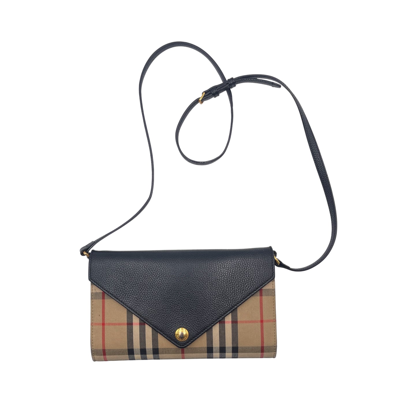 Burberry Hannah Check Wallet Crossbody