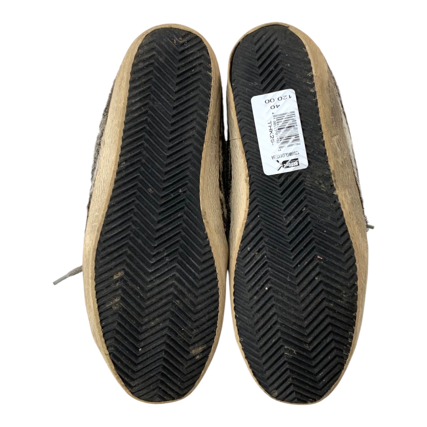 Golden Goose Super-Star Distressed Low-Top Sneakers