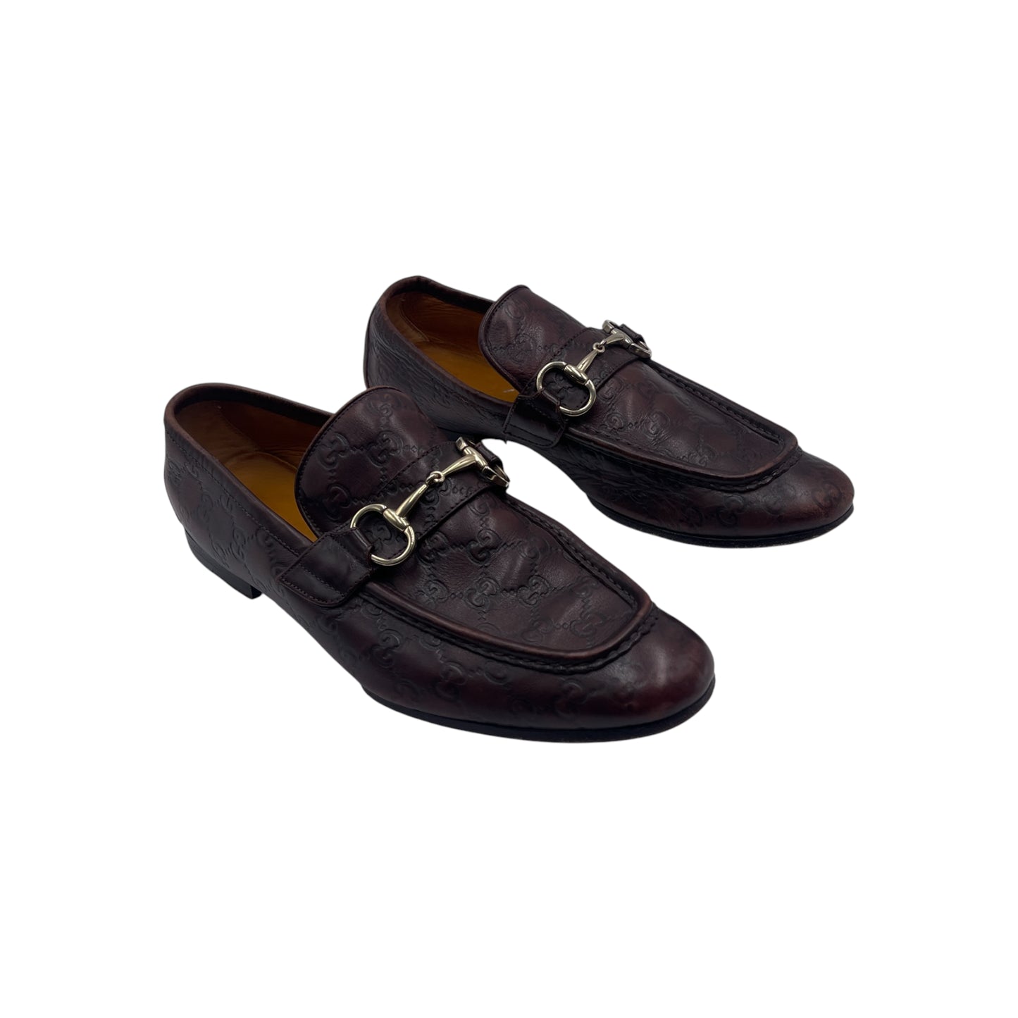 Gucci Guccissima Horsebit Loafers