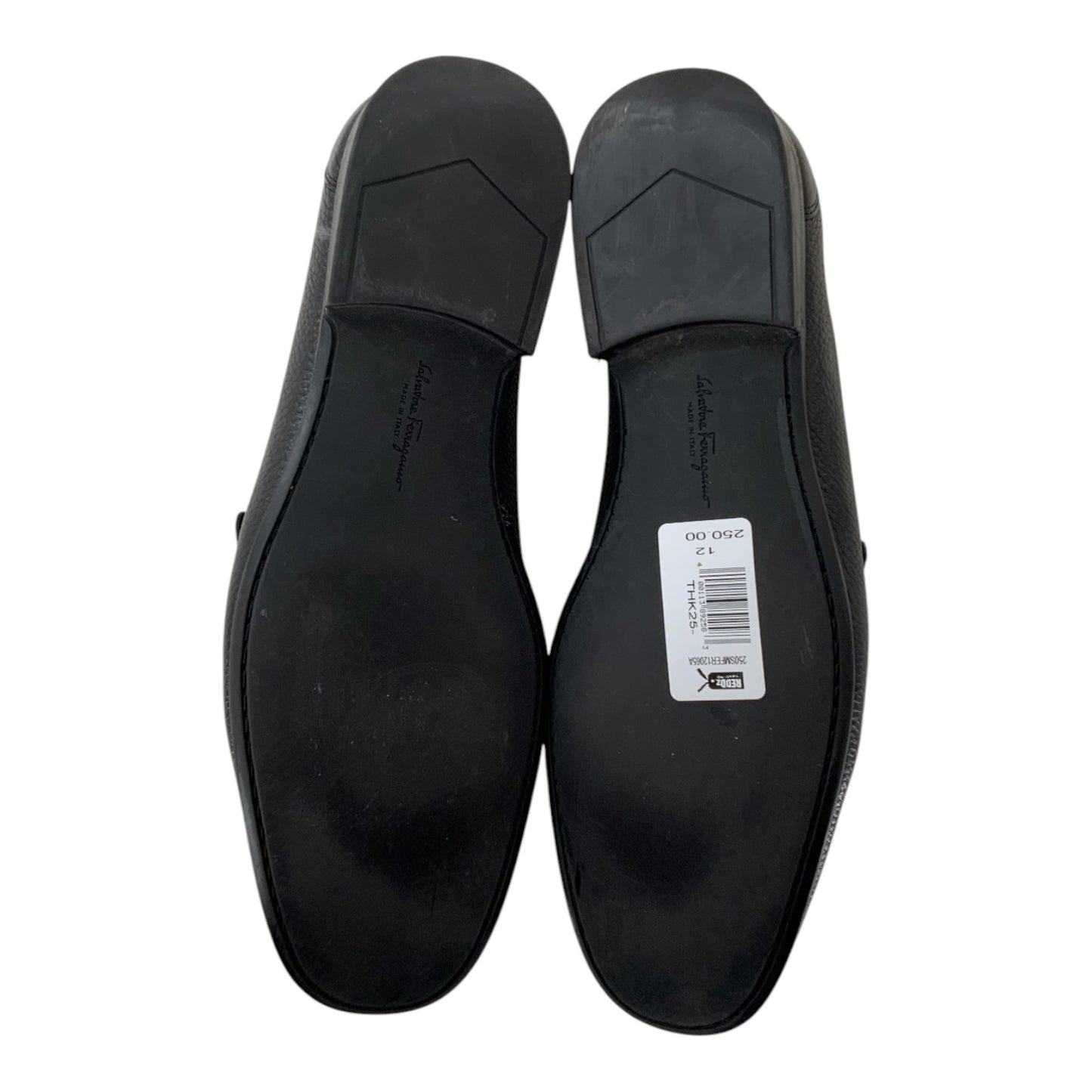 Salvatore Ferragamo Pebbled Leather Gancini Bit Loafer