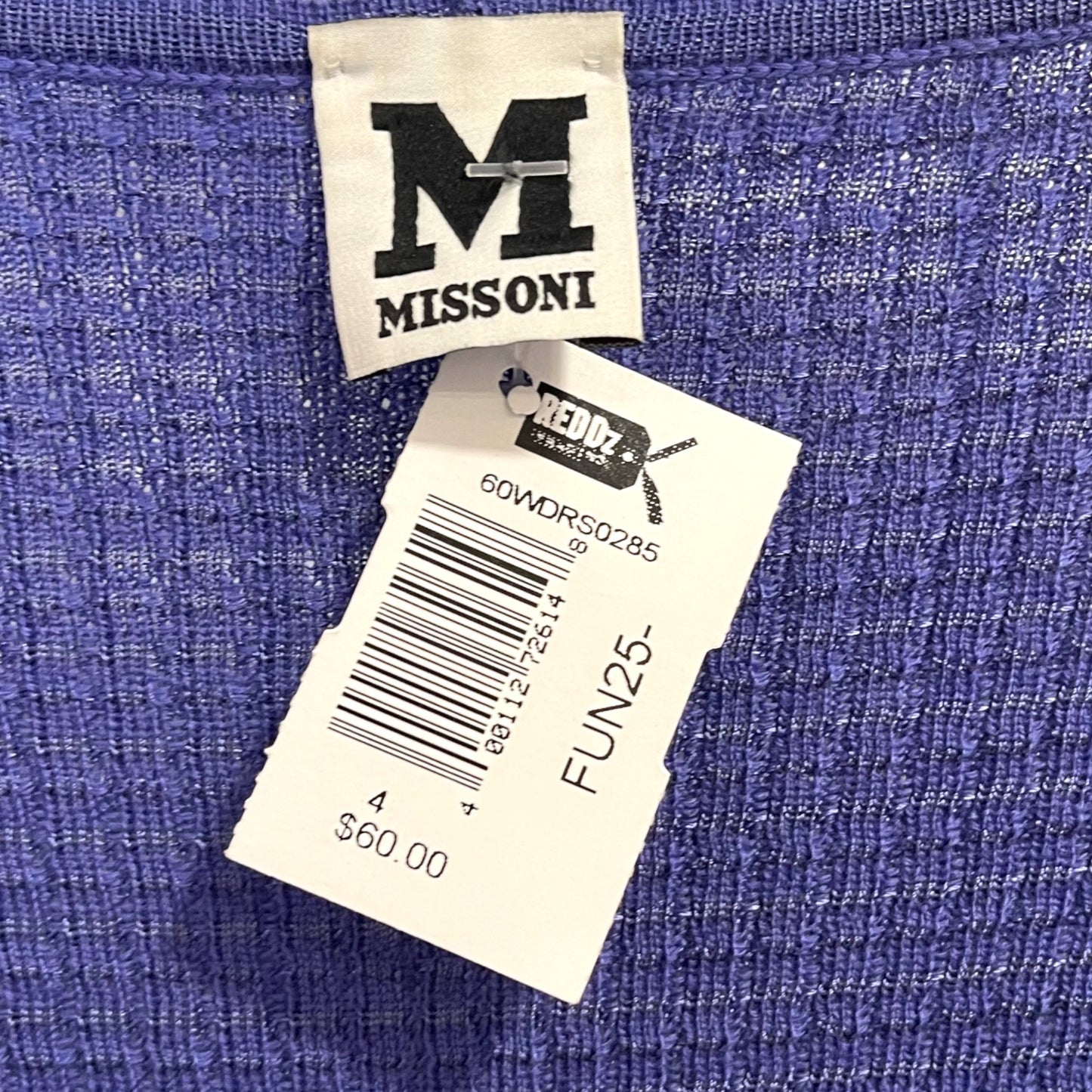 Missoni Blue Knit Dress 4