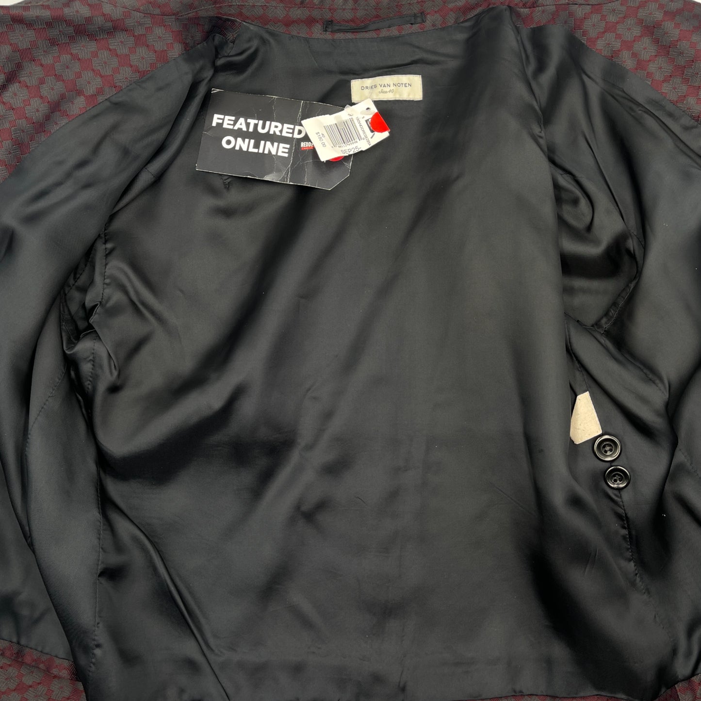 Dries Van Noten Silk Blazer