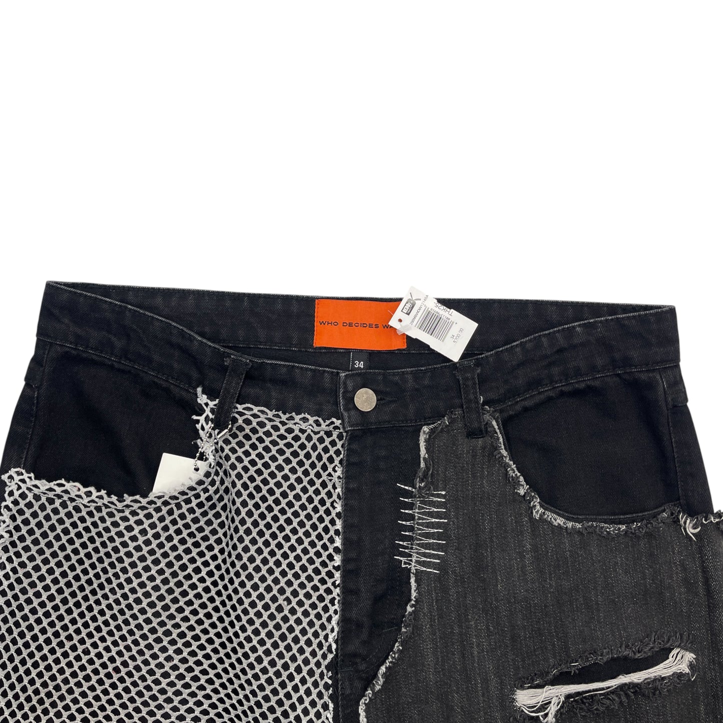 Who Decides War Patchwork Denim