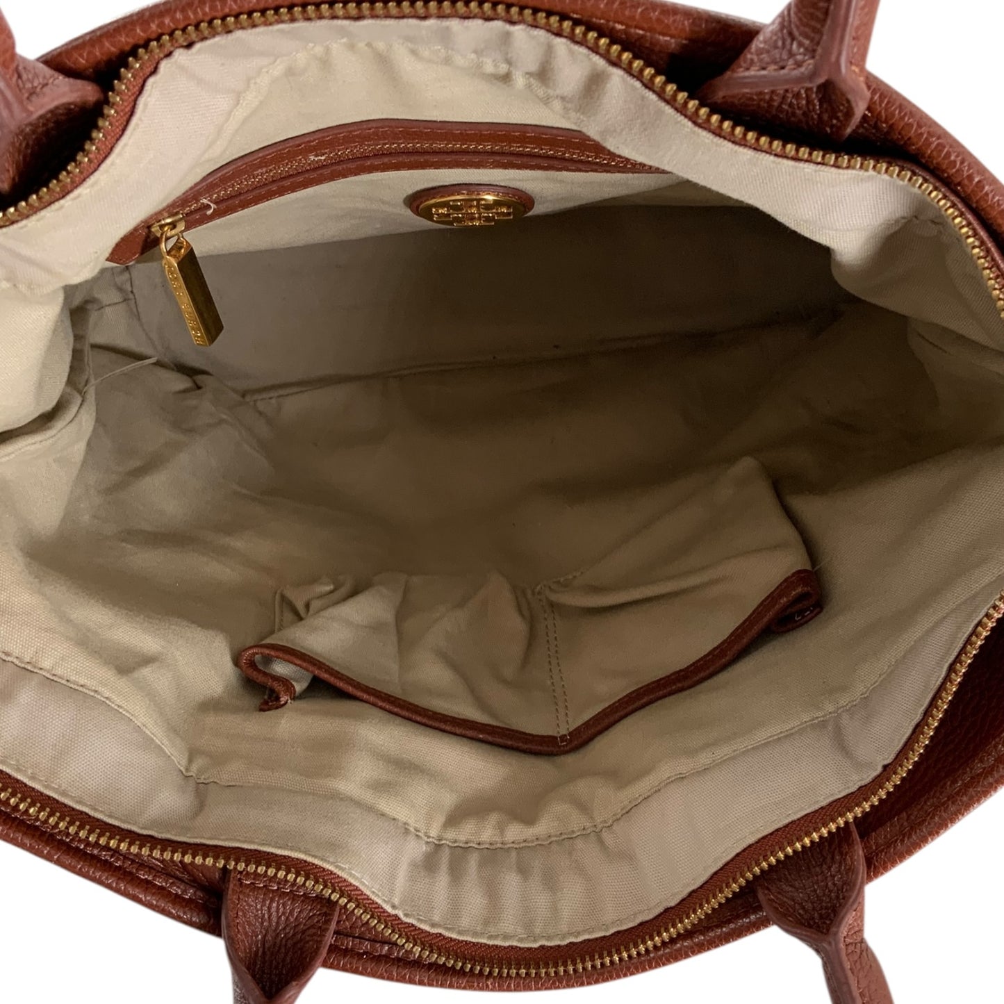 Tory Burch Large Brown Tote Bag