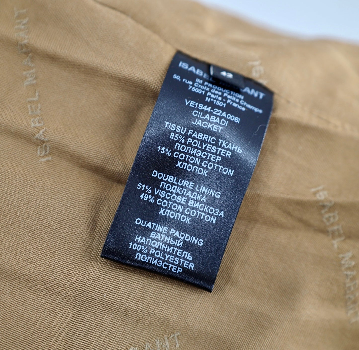 Isabel Marant Caramel Coat