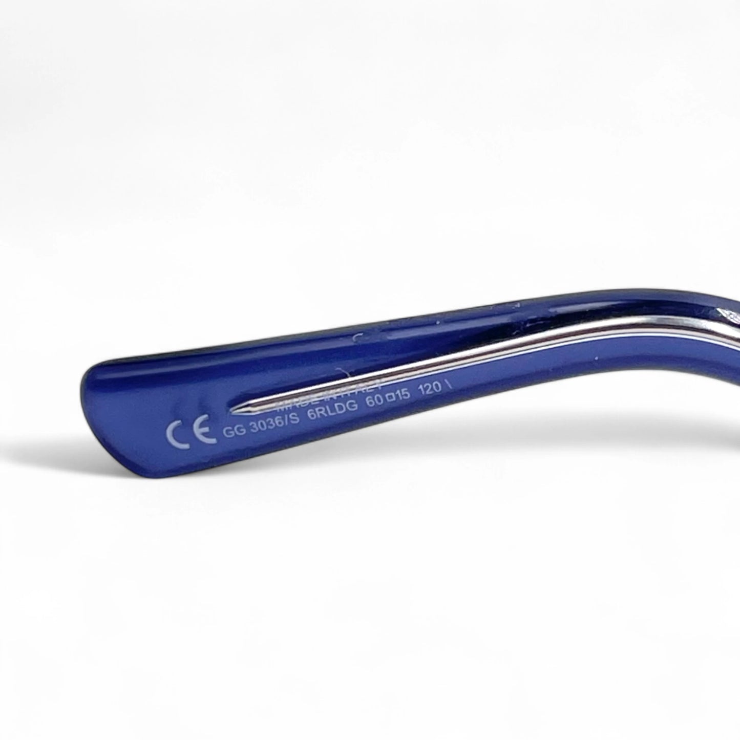 Gucci 3036 6RLDG Pearl Blue Sunglasses