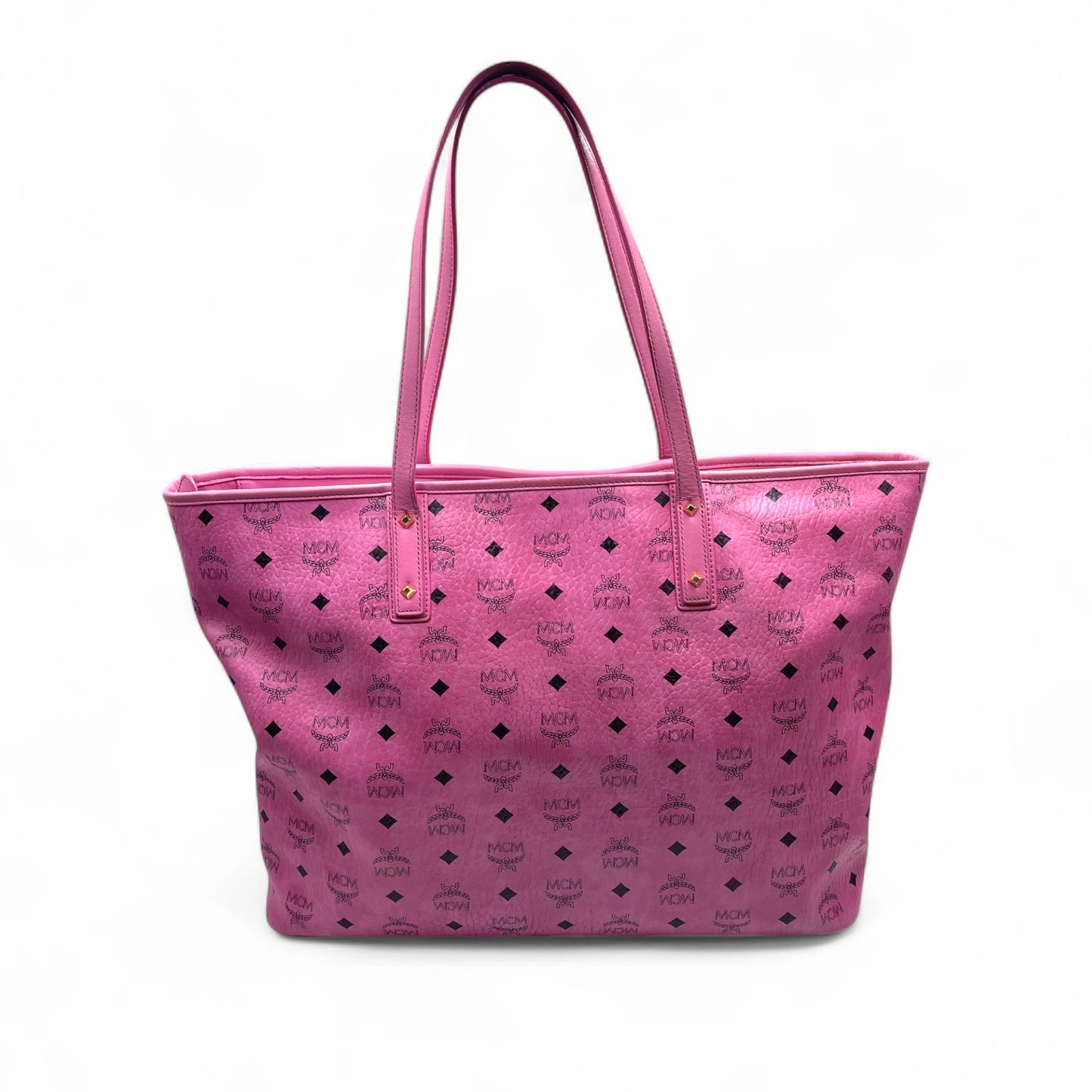 MCM Visetos Large Anya Shopper Tote