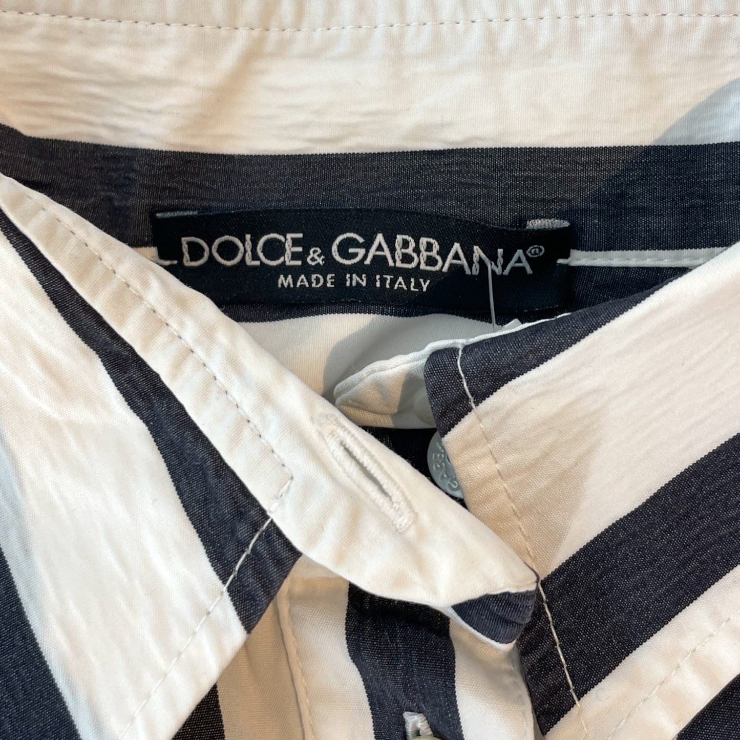 Dolce & Gabbana Striped Mini Dress