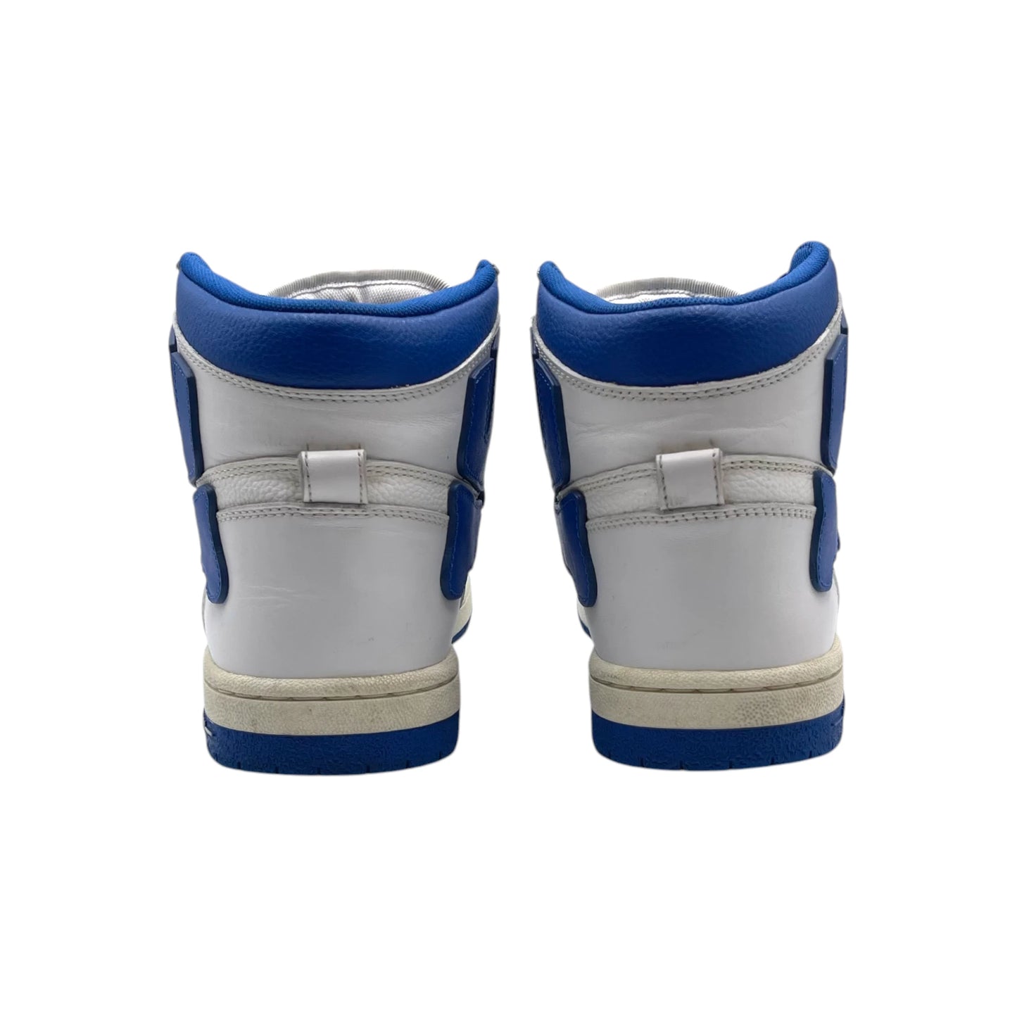 Amiri Skeleton White/Blue High-top Men's Sneakers