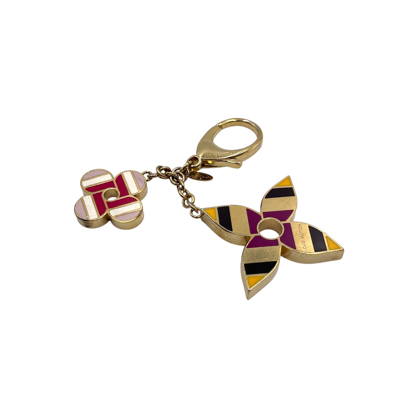 L.V Pop Flower Bag Charm and Key Holder