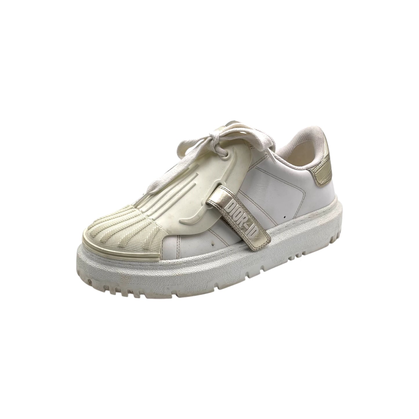 Dior ID White/Gold Women's Sneakers